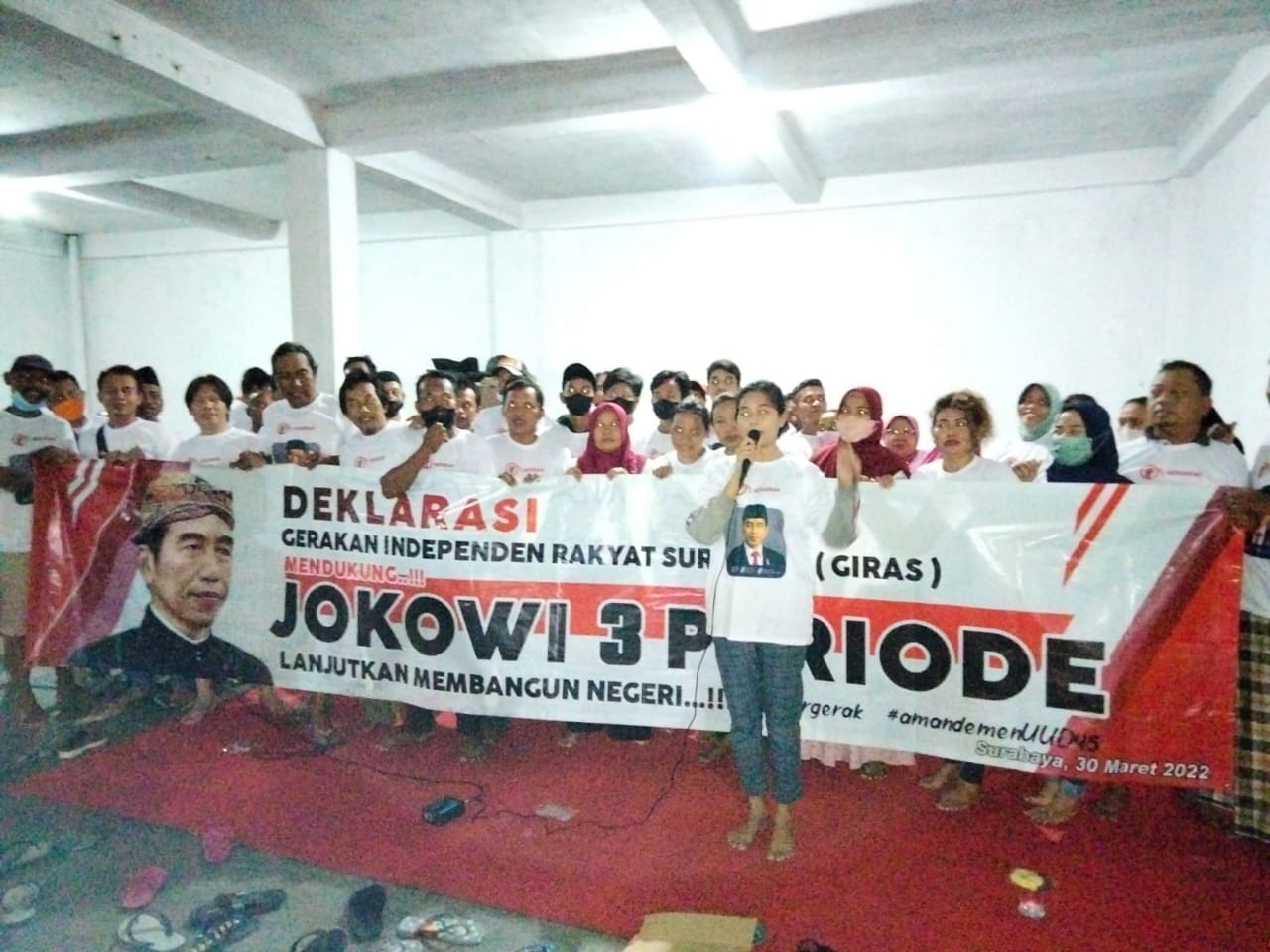 Minta MPR RI Amandemen UUD 1945, Giras Dorong Presiden Jokowi Tiga Periode