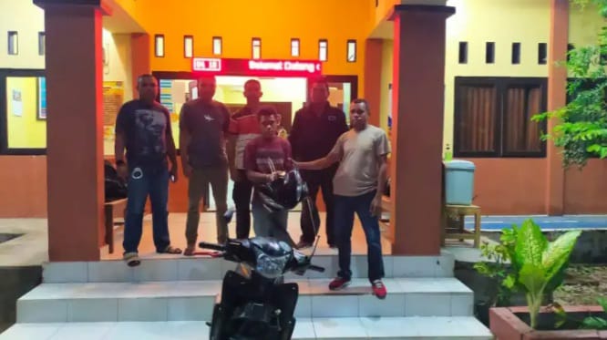 Motor Purnawirawan Polisi di NTT Dicuri, Begini Kronologisnya