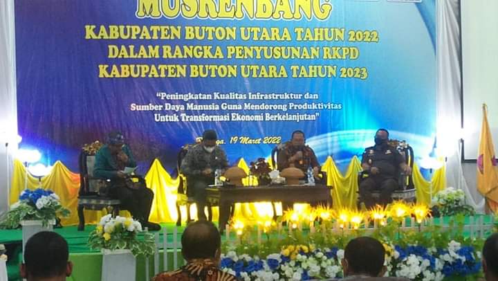 Pemkab Butur Gelar Musrenbang untuk RKPD 2023, Ini Kata Bupati