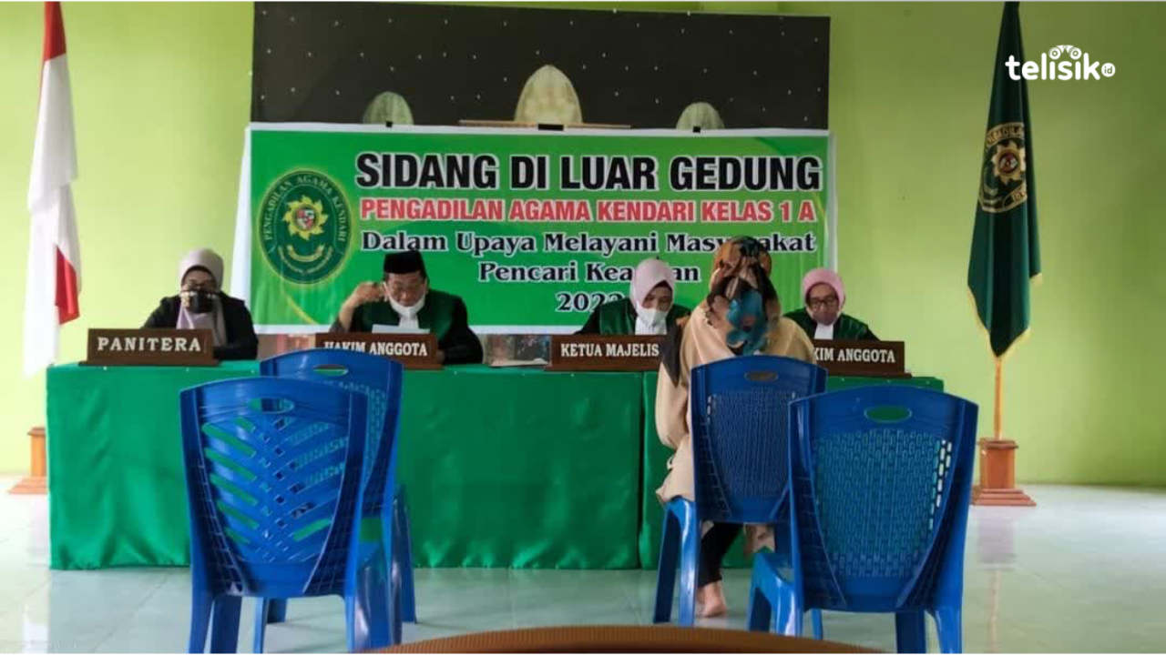 Perselisihan dan KDRT, Penyebab Utama Perceraian di Kota Kendari