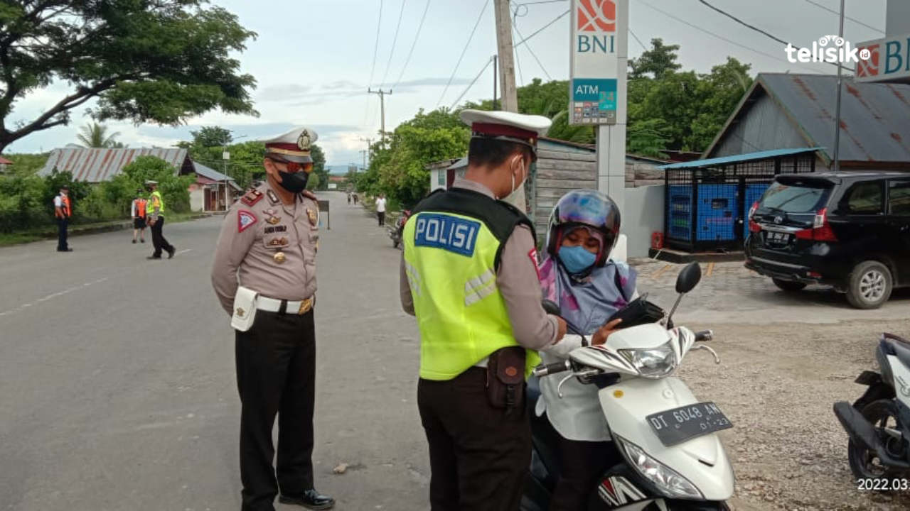 Satlantas Polres Butur Amankan 33 Kendaraan Saat Operasi Keselamatan di Hari Kesembilan