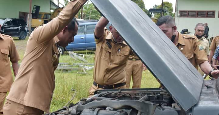 Sejumlah Kendaraan Rusak Pemkab Manggarai Tersimpan di Bengkel, Bagaimana Nasibnya?