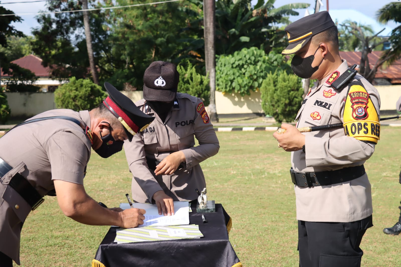 Sejumlah Perwira di Polres Baubau Berganti, Kapolres: Jaga Kekompakan Jangan Saling Menjatuhkan