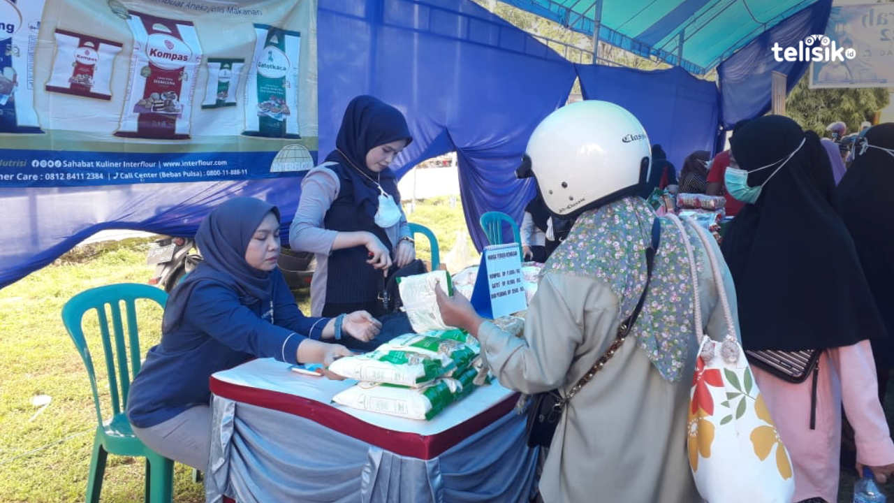 Selain Minyak, Telur dan Terigu Diburu Pembeli Pasar Murah Disperindag