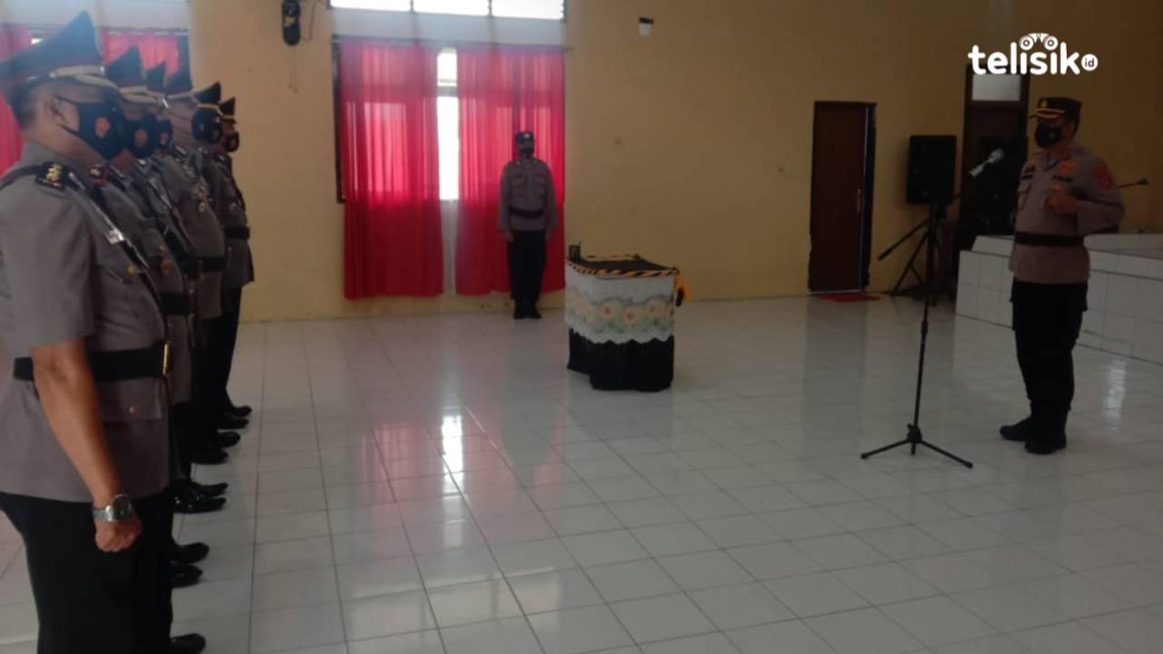 Tiga Perwira Berganti, Kapolres Muna Tuntut Kinerja Terbaik