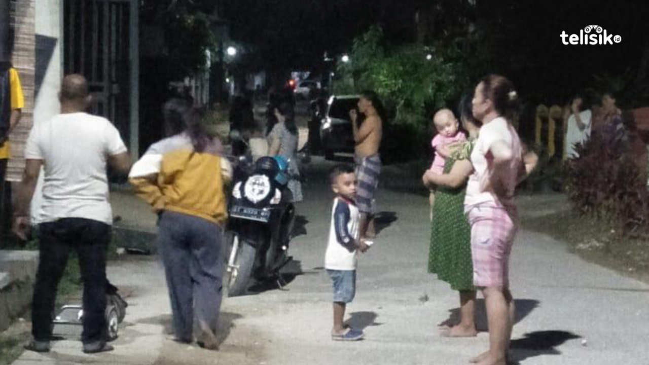 Warga Kendari Berhamburan Saat Gempa, Ada yang Oleng