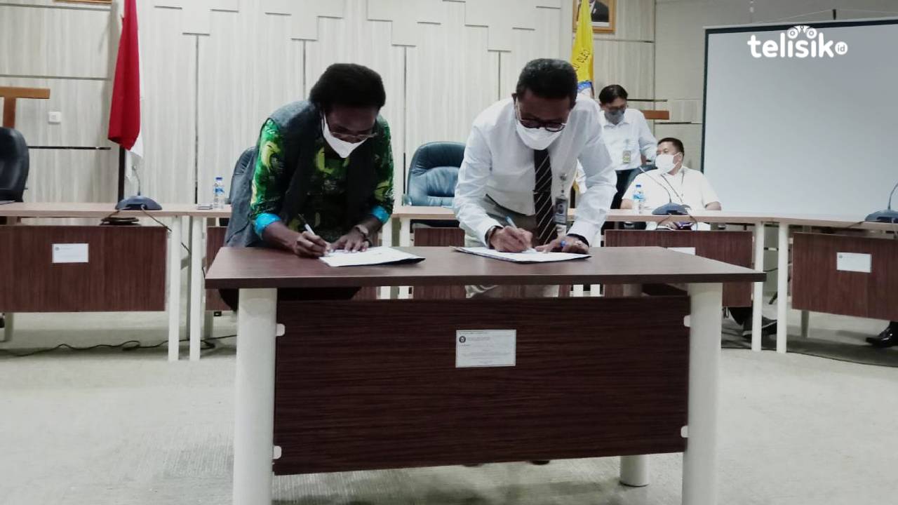 Wujudkan Program MBKM, UHO Kendari dan Unmus Merauke Teken MoU