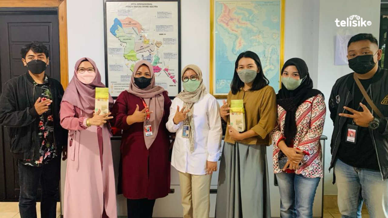 Media Telisik.id Audiensi bersama Perum Bulog Sultra