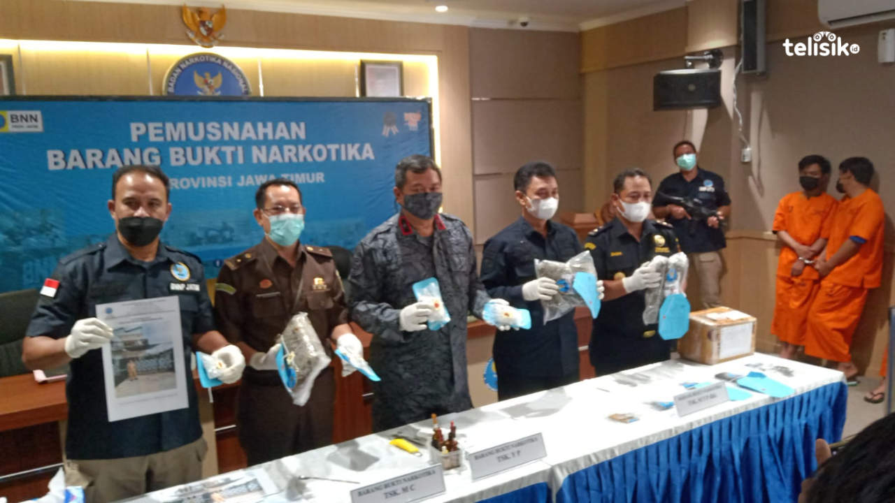 Terima Paket Isi Ganja, Pemuda Sidoarjo Ditangkap BNNP Jatim