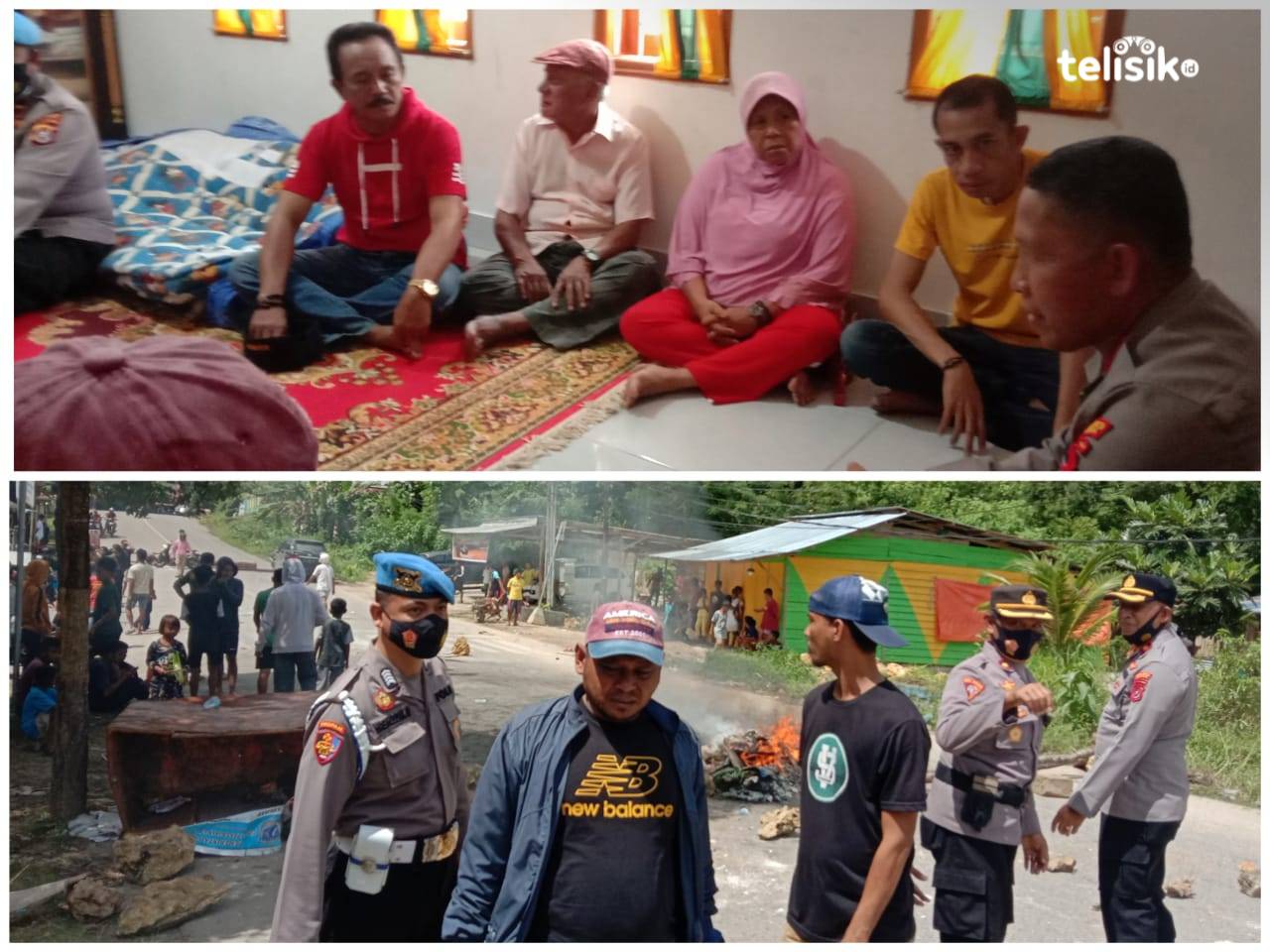 Anggap Polisi Lamban, Warga Empang Muna Blokir Jalan, Beri Waktu 3x24 Jam