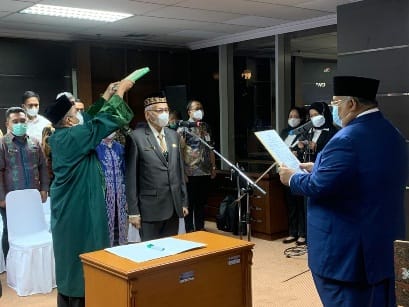 Asrun Lio Dilantik Jadi Pj Sekda Sultra