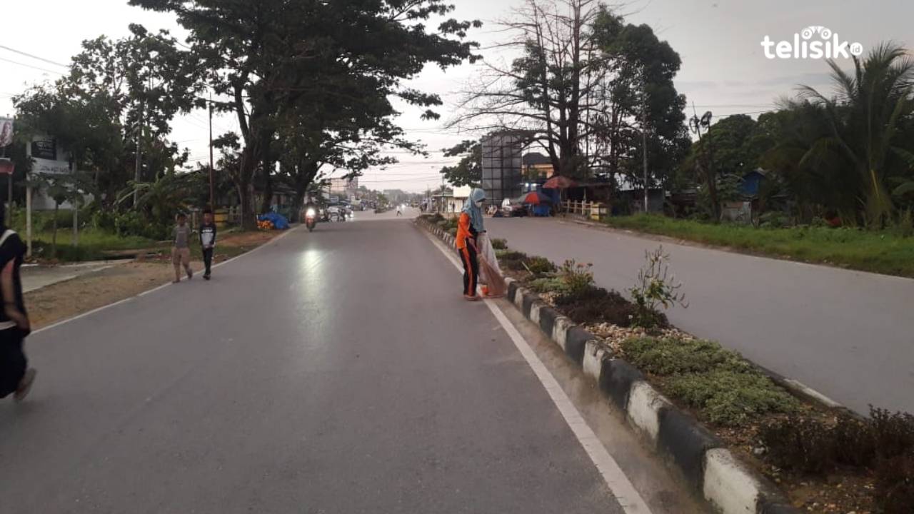 Banyak Wilayah Tak Tersentuh Penyapu Jalan, DLHK Kendari Akan Tambah Personel