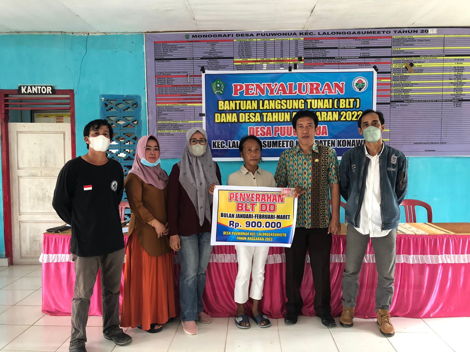 BLT Dana Desa, Berkah Ramadan Bagi 72 KPM di Desa Puuwonua