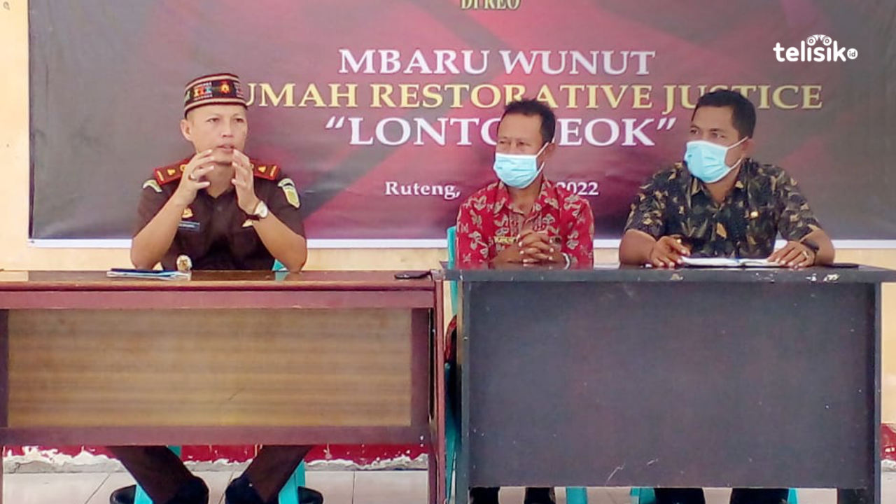 Cabjari Manggarai di Reo Pra Launching Rumah Restorative Justice, Kasus Ringan Selesaikan di Tempat