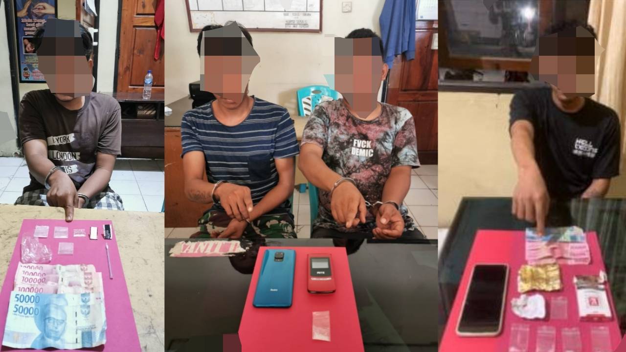 Dalam Seminggu, Polisi Tangkap 4 Pengedar Sabu Tempat Berbeda di Bombana
