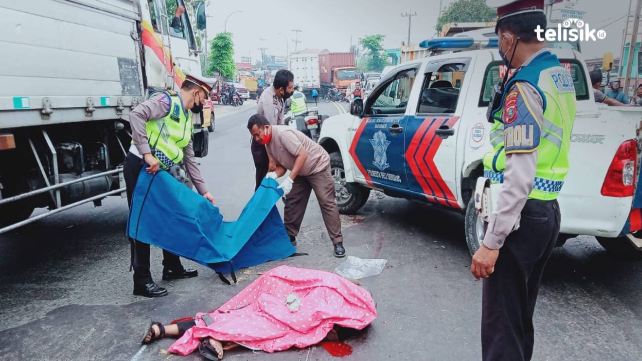 Ditabrak Truk Cold Diesel, Pengendara Sepeda Motor Tewas di Tempat