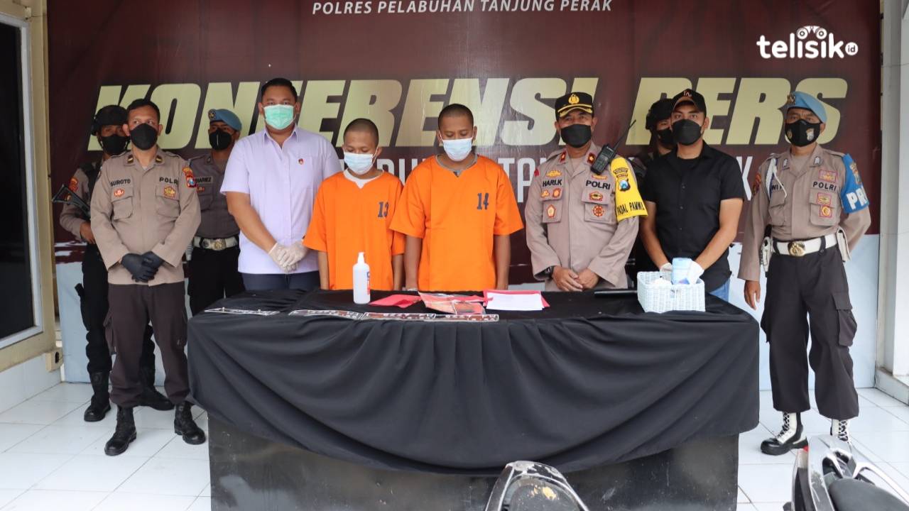 Dua Pelaku Curanmor di Surabaya Diciduk Lagi Nyantai