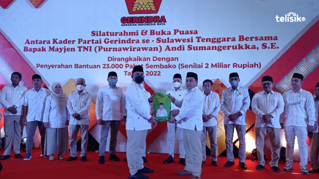Gerindra Klaim Hasil Survei Masih Tertinggi di Sultra