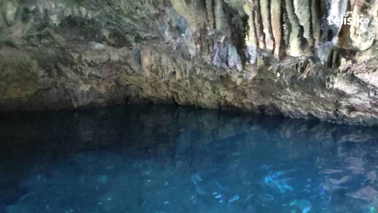 Gua Lahumbe, Kolam Permandian Lengkap dengan Palung