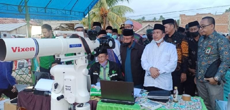 Hasil Rukyat Ramadan 1443 H di Sultra, Hilal Tak Terlihat