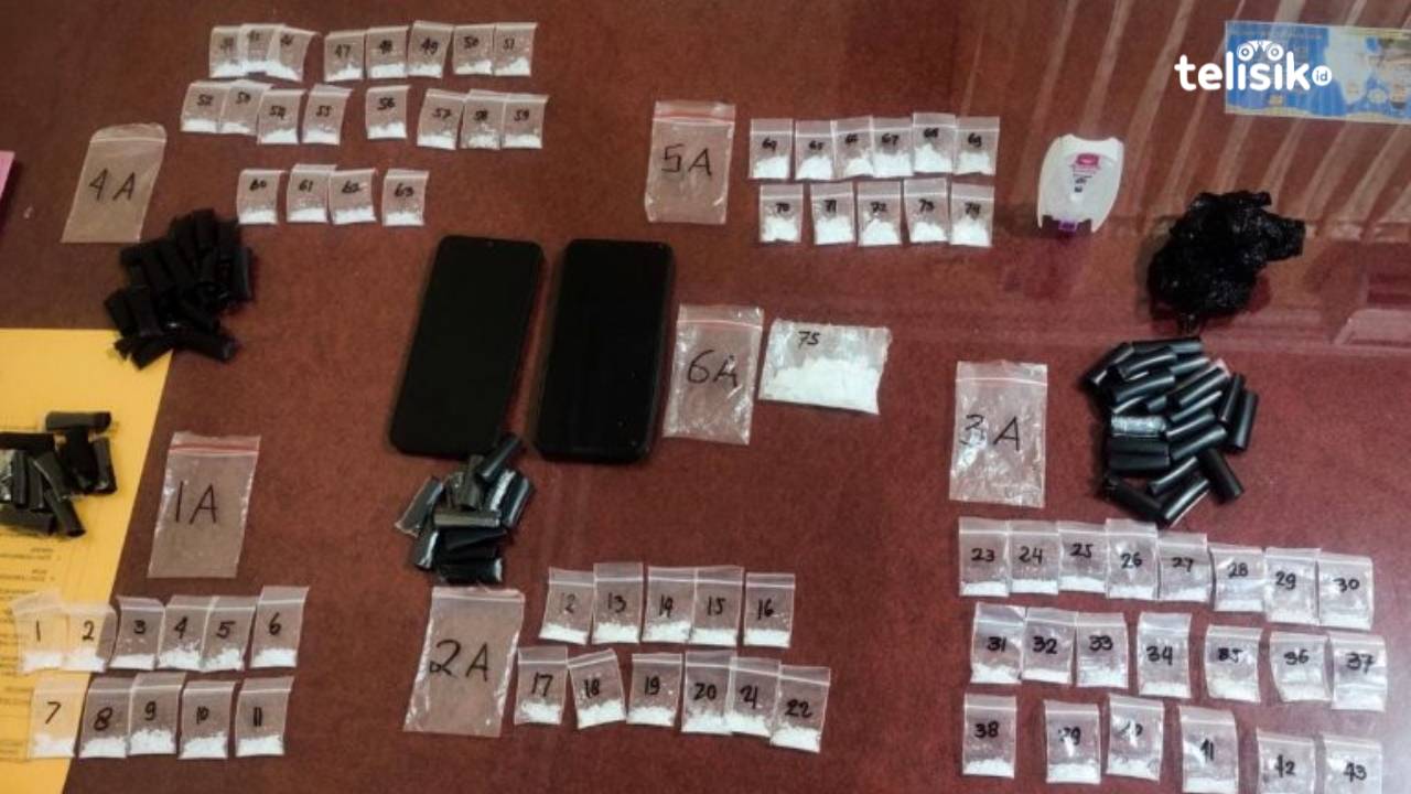 Miliki Sabu 60,7 Gram, Dua Pemuda di Kota Kendari Diringkus Polisi