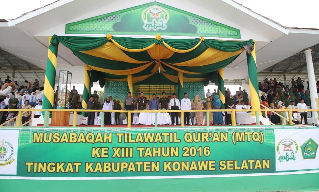 MTQ Konsel Ajang Pencarian Bakat Hafidz Lokal