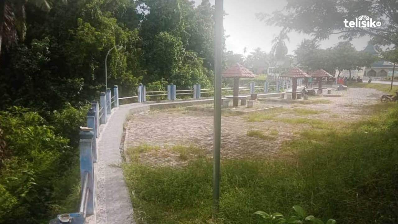 Rest Area Sungai Tiworo Mubar Nampak Tak Terawat