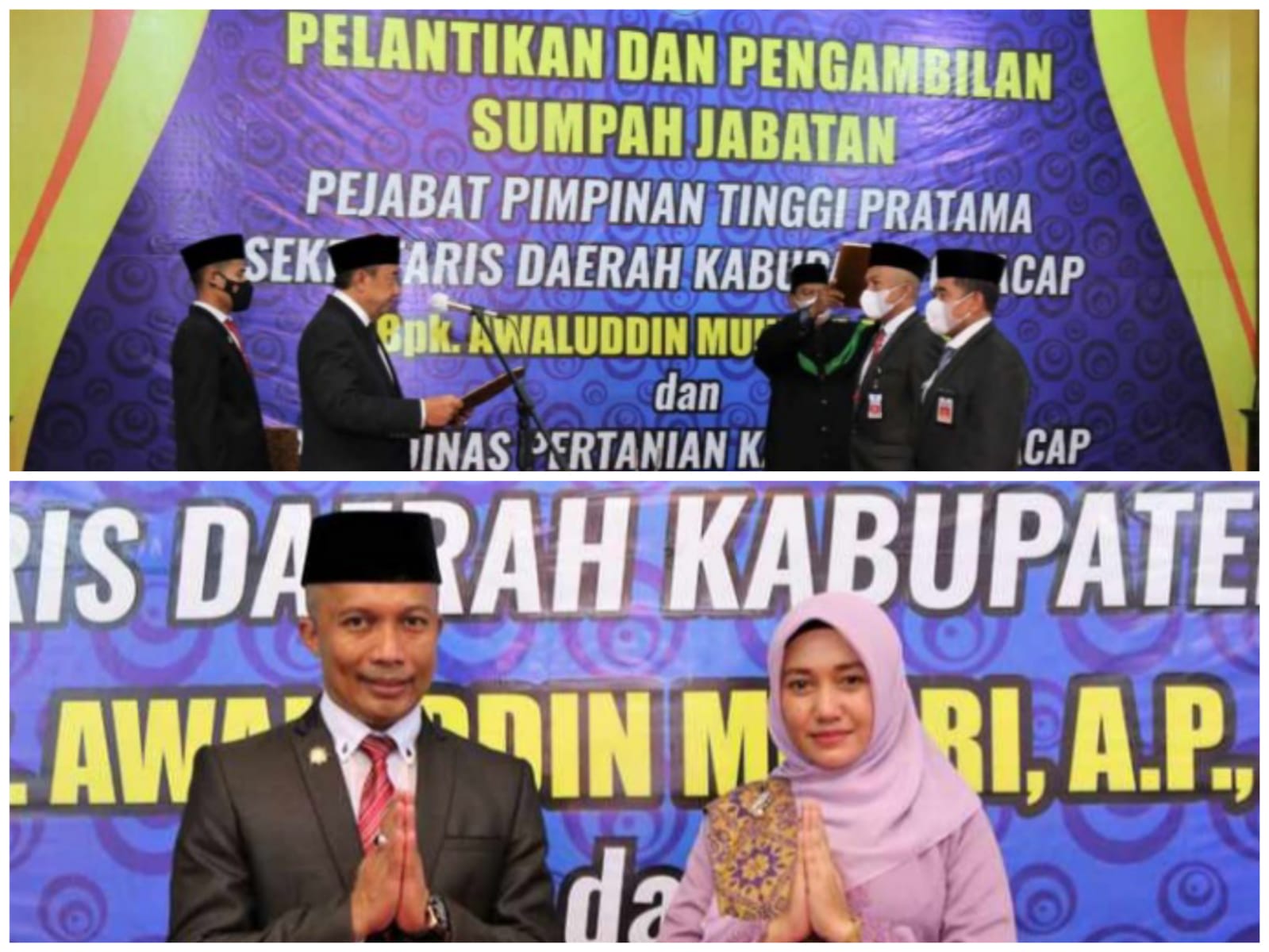 Sekda Cilacap Jateng Rupanya Kakak dari Istri Bupati Muna