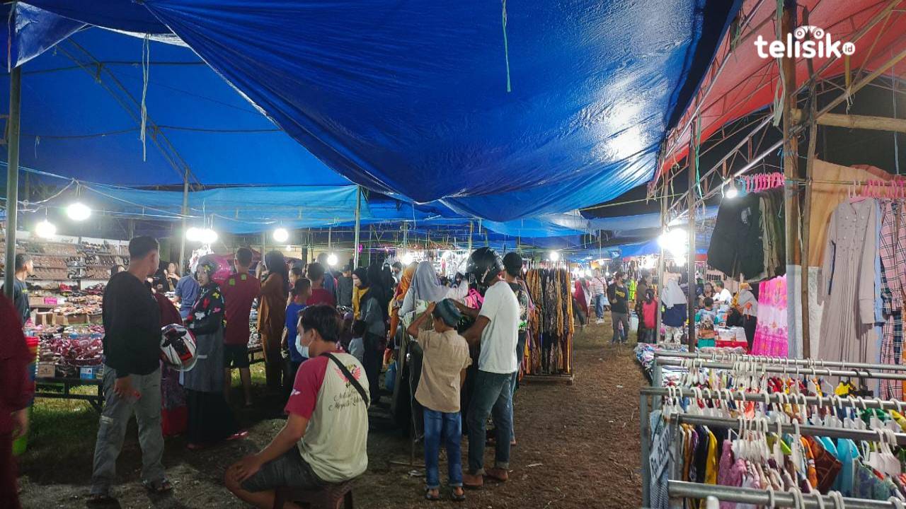 Sempat Vakum 2 Tahun, Pasar Malam di Konawe Kembali Digelar