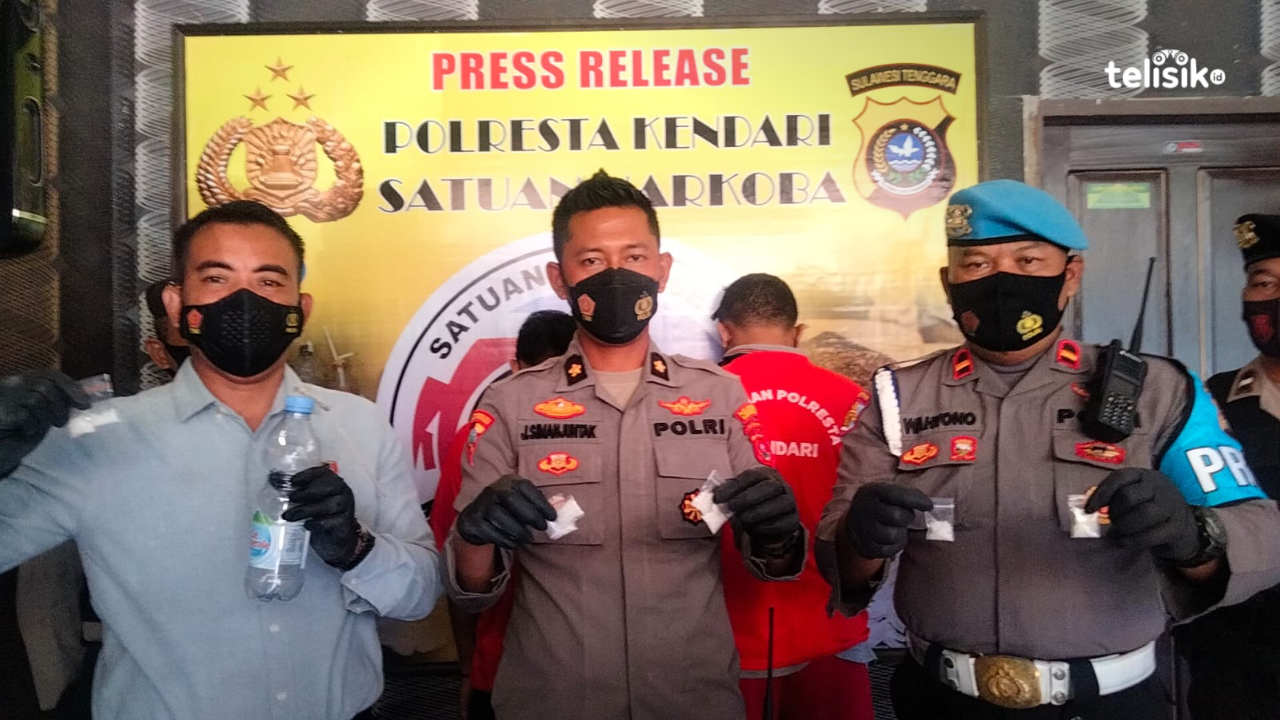 Simpan Sabu di Celana Dalam, Dua Pria di Kendari Dibekuk Polisi