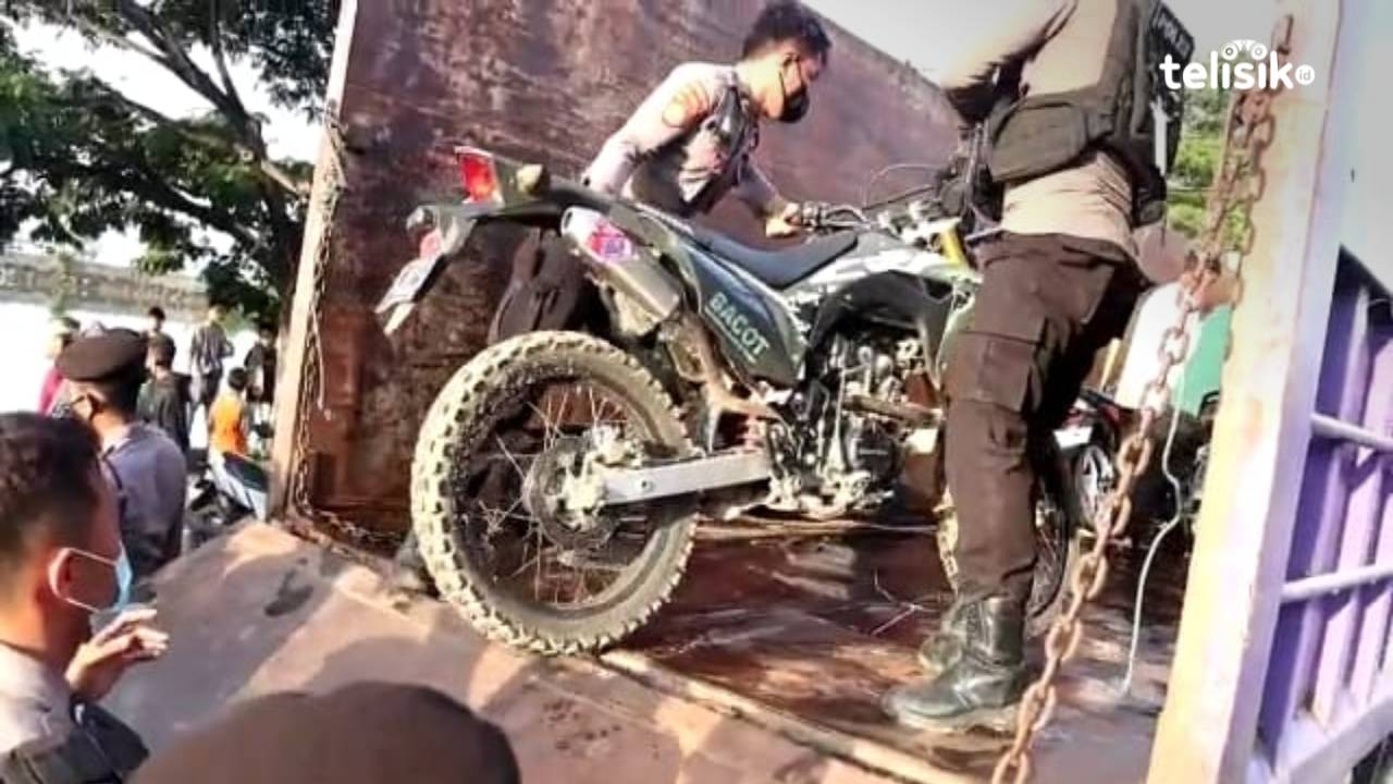 Tak Kapok Juga, Puluhan Motor Ditilang Akibat Balapan Liar