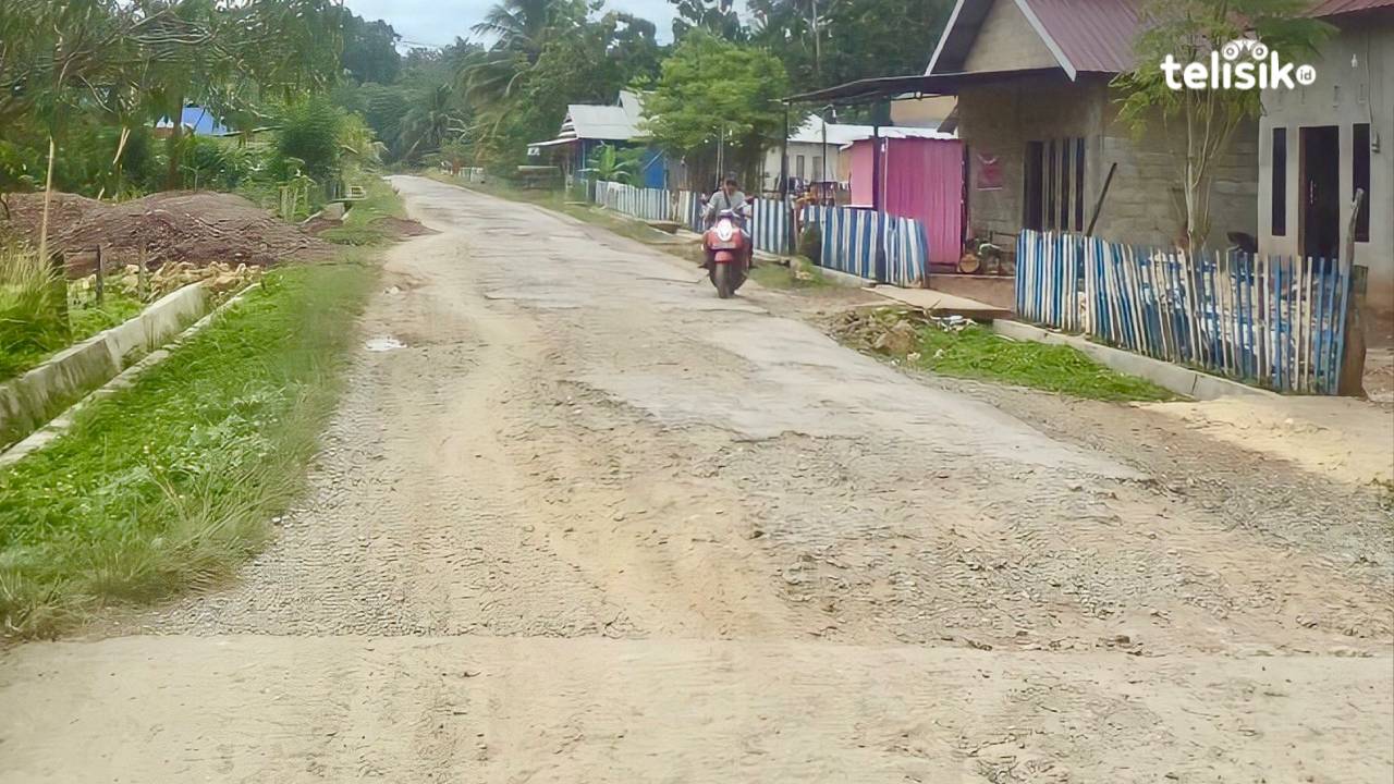 Tak Kunjung Diperbaiki, Warga Keluhkan Jalan Poros Batu Gong yang Rusak Parah