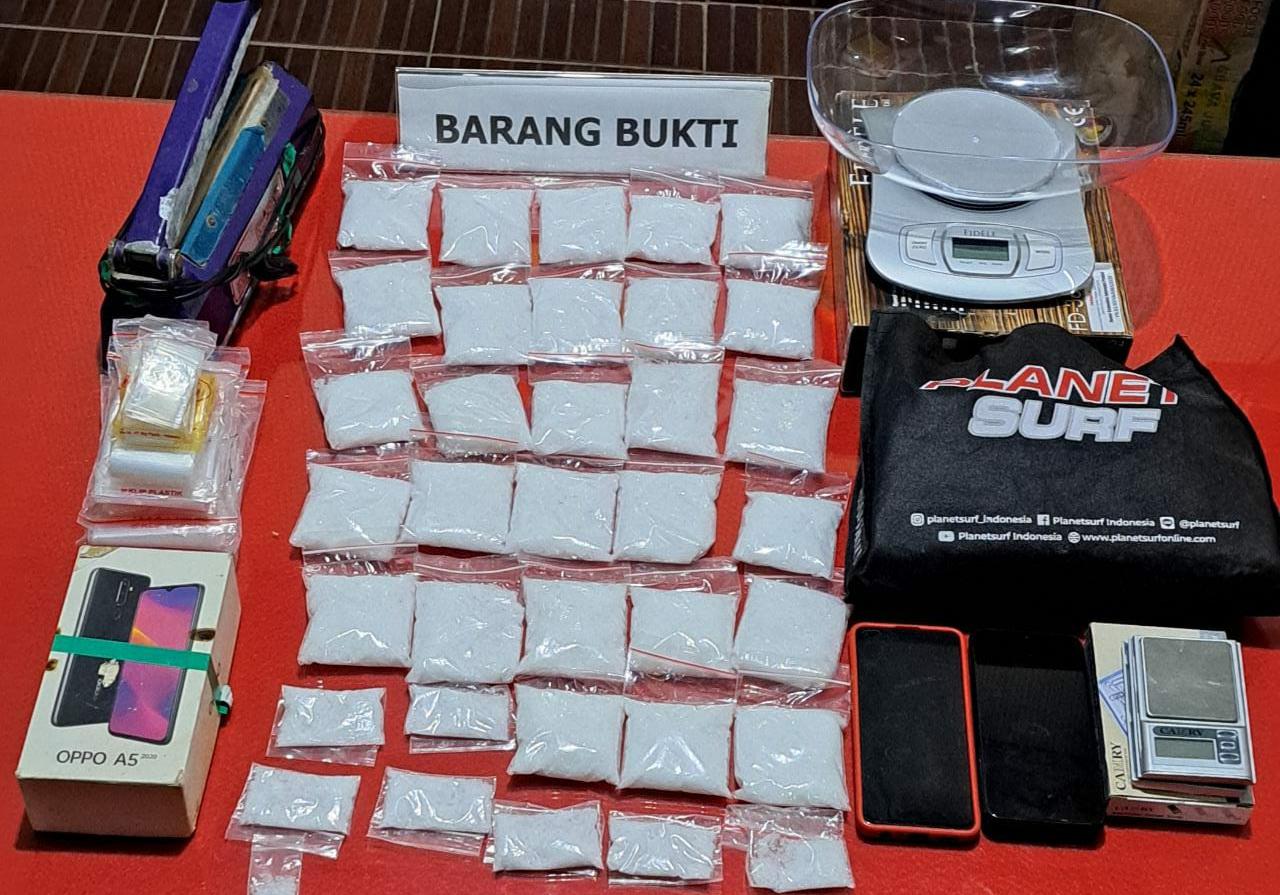 1,4 Kg Sabu Siap Edar Digagalkan Polisi
