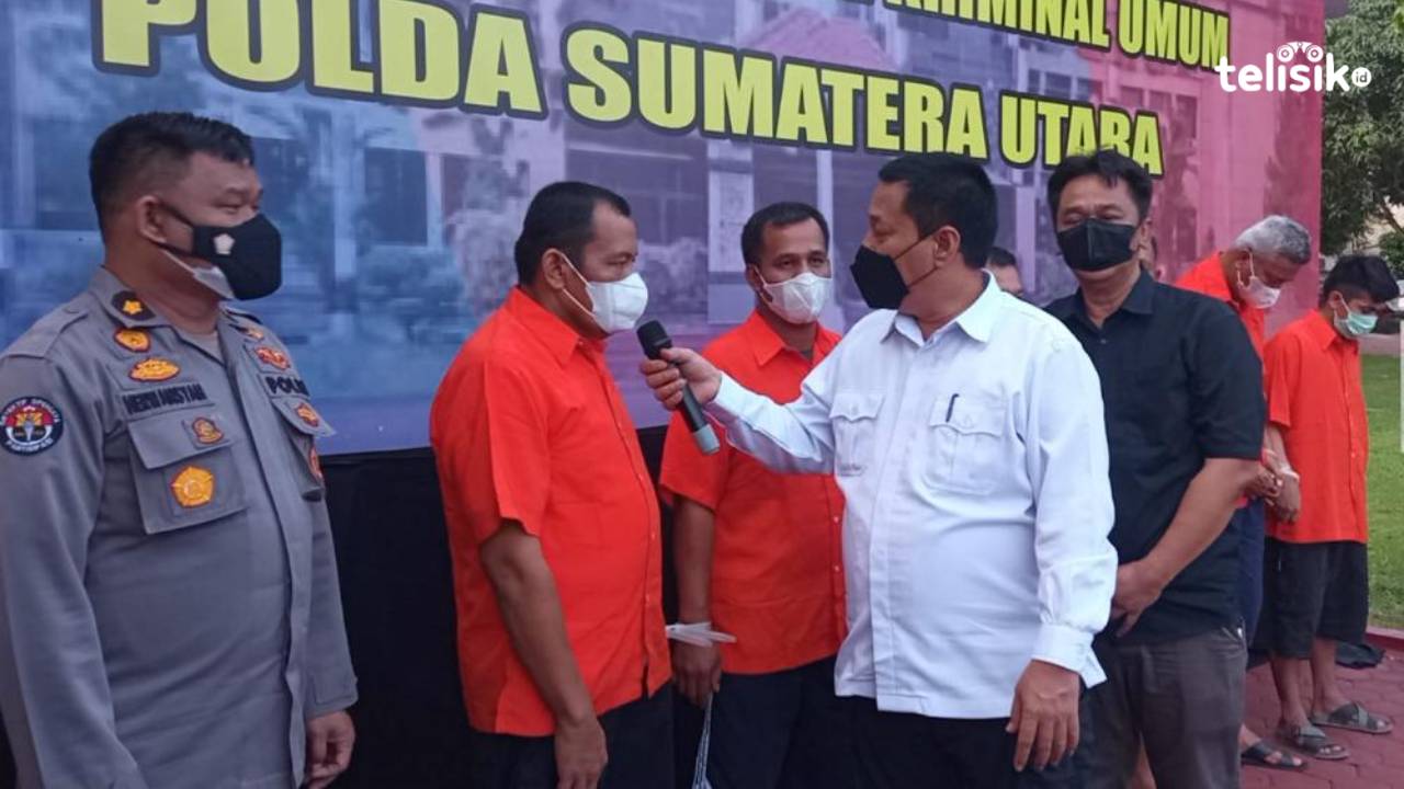 Aktivitas Penambangan Emas Ilegal Diungkap Polisi, 6 Tersangka Ditahan