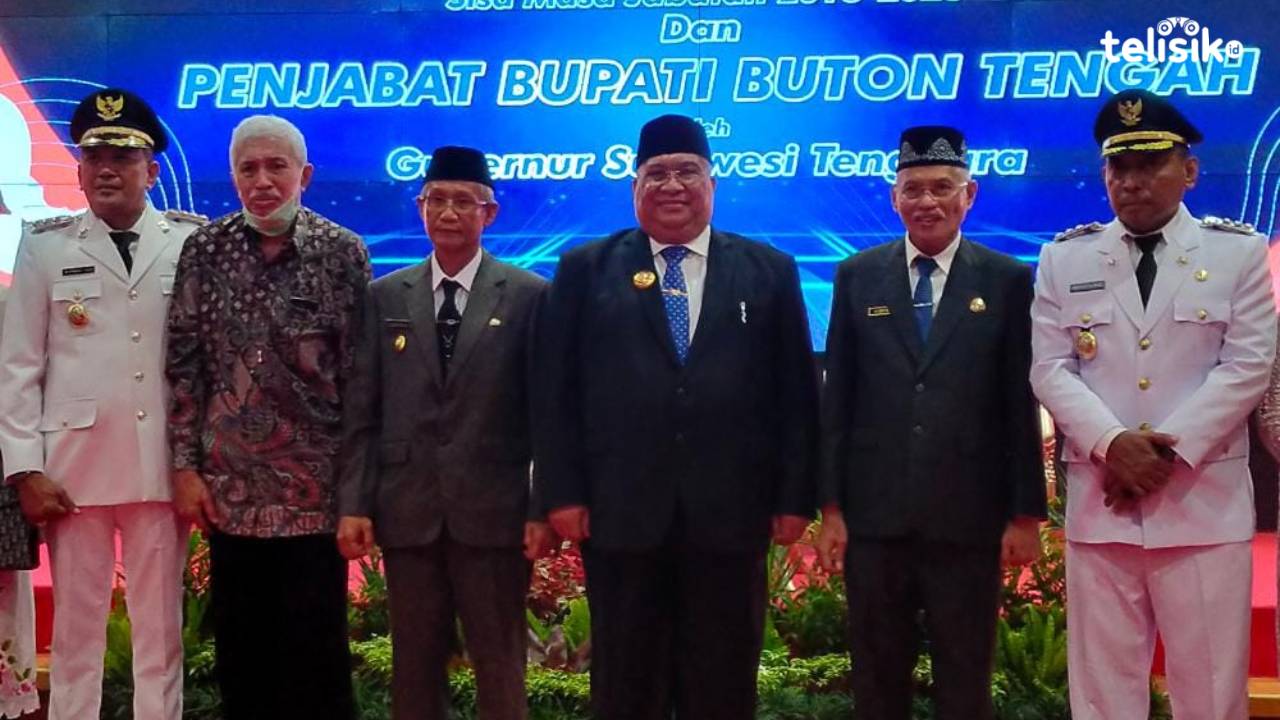 Ali Mazi Lantik Wali Kota Baubau dan Pj Bupati Buton Tengah