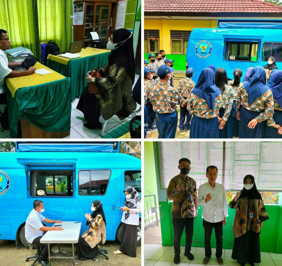 Bangun Kesadaran Anti Narkotika, BNNP Sultra Gelar KIE Keliling di Kelurahan Watulondo