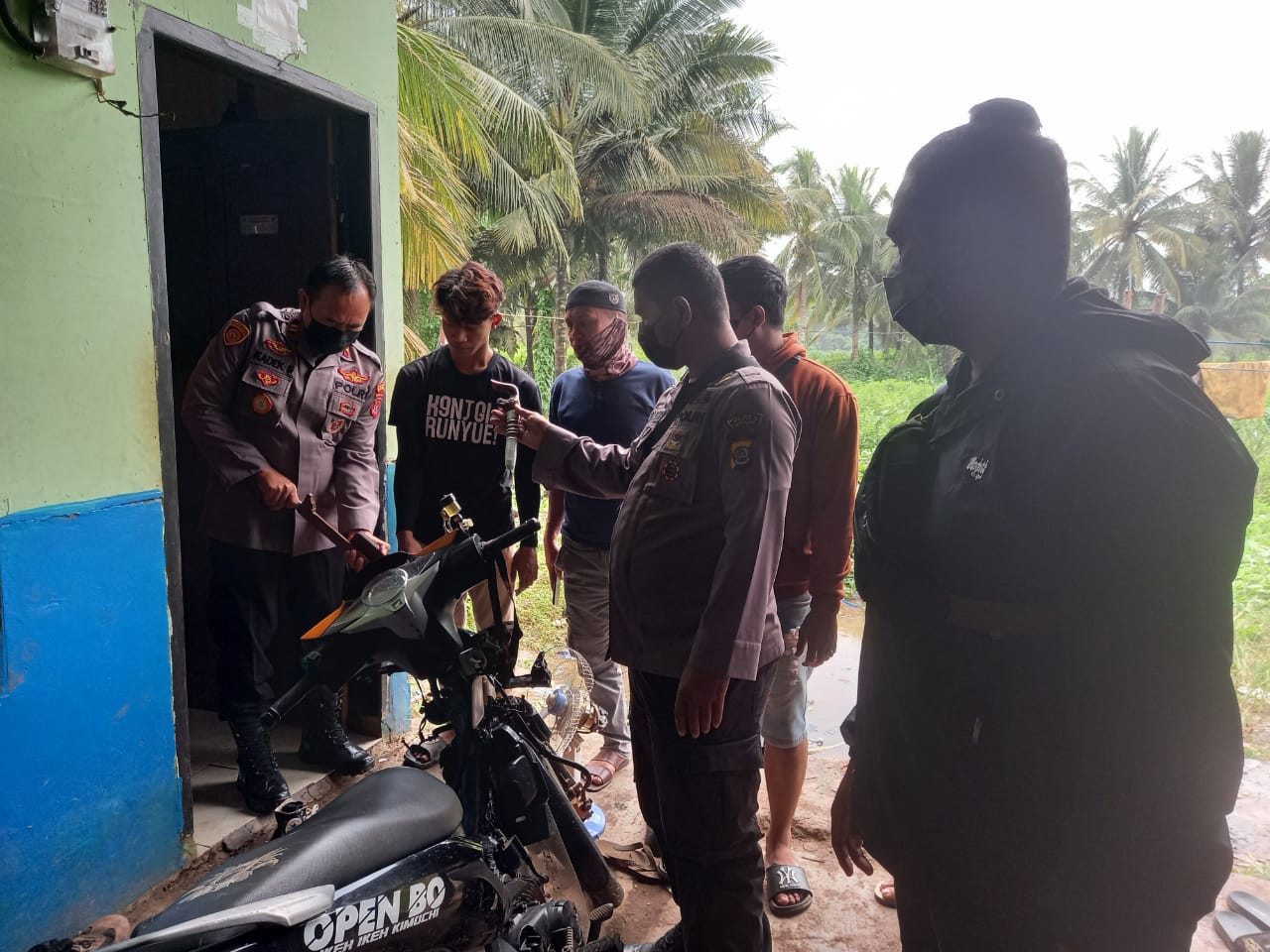 Bawa Sajam, Pemuda Ini Ngamuk di Kos-Kosan Area Pertambangan