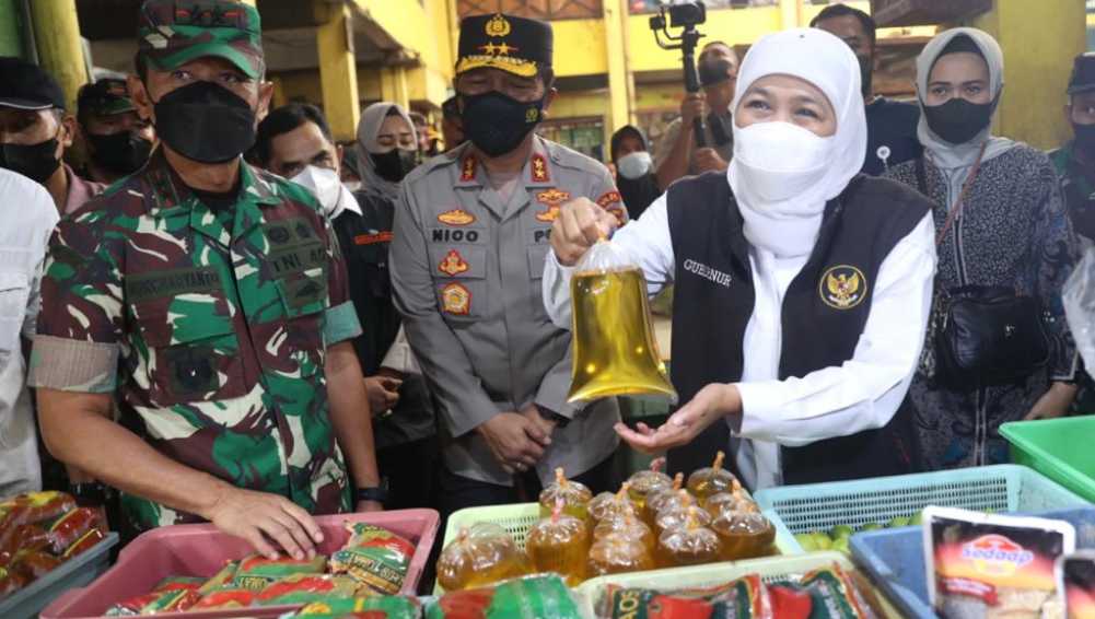 Distribusi  Mulai Lancar di Pasaran, Harga Minyak Goreng Curah di Jatim Mulai Turun