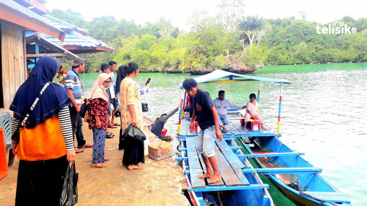 Keindahan Danau Napabale Muna Tarik Wisatawan saat Libur Lebaran