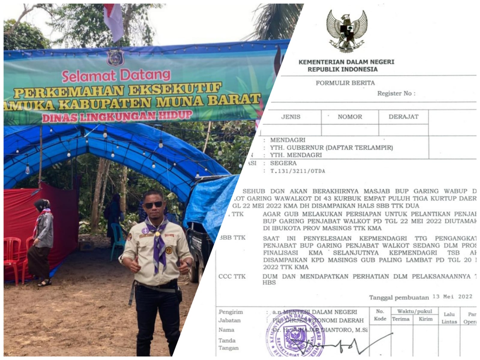 Kemendagri Putuskan Pj Bupati Muna Barat Jumat Besok