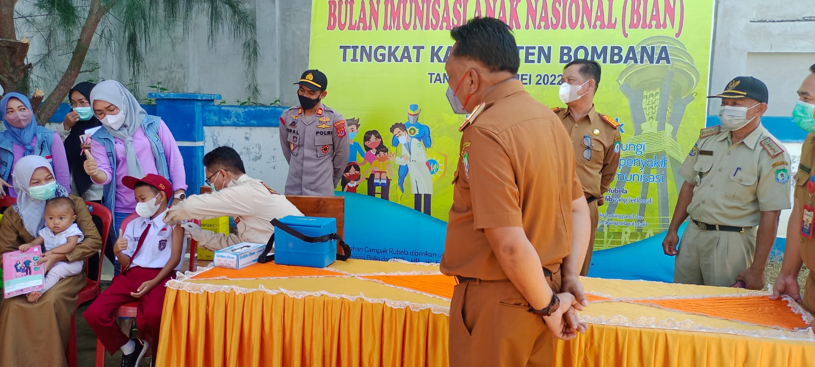 Lindungi Anak dari Campak dan Polio, Pemda Bombana Gelar Bulan Imunisasi