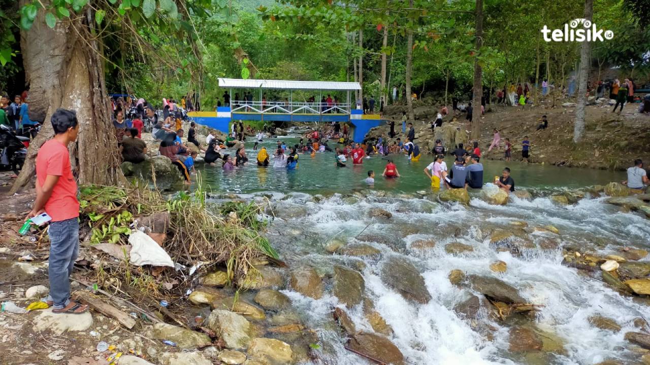 Menelisik Eksotisme Permandian Lalo Nggarawa Mata Iwoi di Kolaka Utara