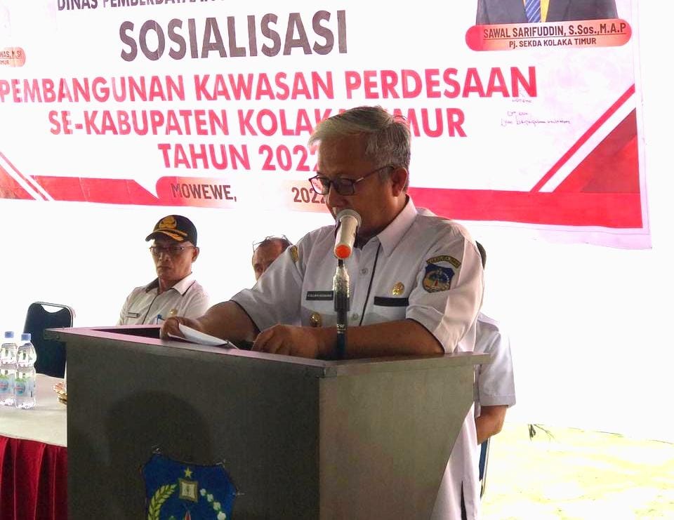Pemda Kolaka Timur Mulai Sosialisasi Pembentukan Kawasan Perdesaan