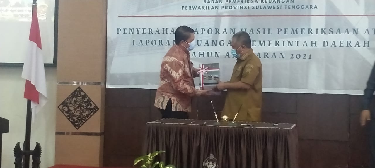 Pemda Konawe Kembali Raih WTP Ketujuh Secara Berturut, KSK: Ini Hasil Kerja Kita Bersama