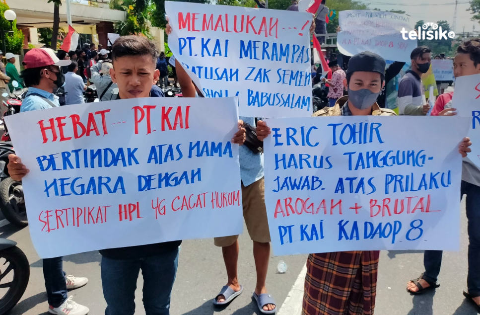 Semena-mena Robohkan Musala, Menteri Erick Thohir Diminta Copot Kadaops 8 PT KAI