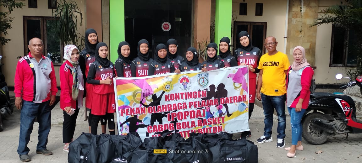 Tim Basket Putri Kabupaten Buton, Sabet Juara 3 POPDA Sulawesi Tenggara 2022