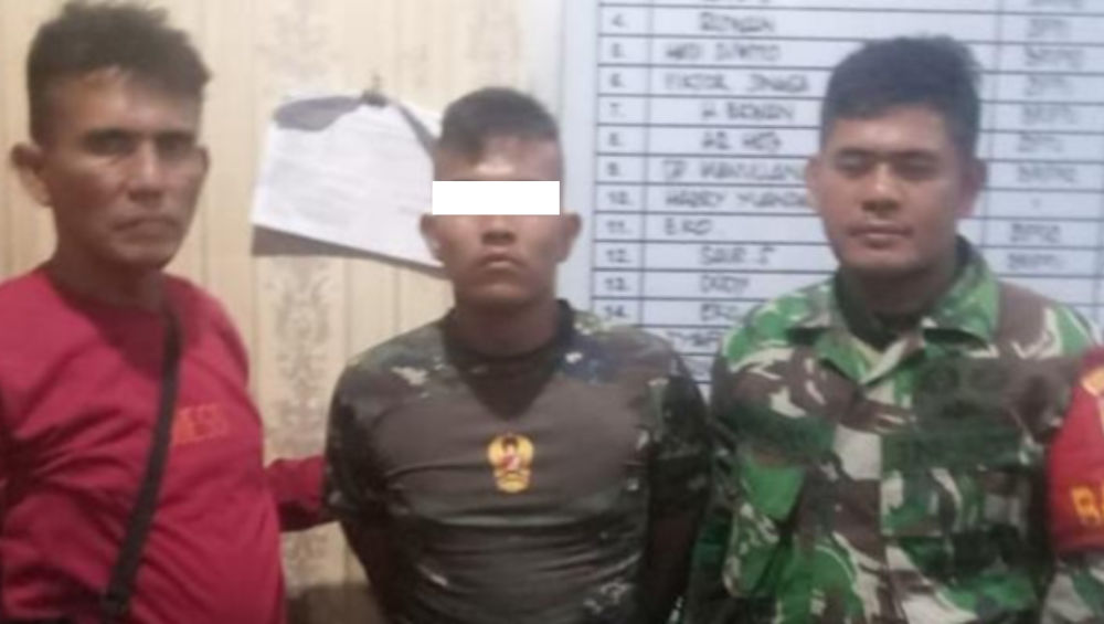 TNI Gadungan Ditangkap di Rumah Pacarnya