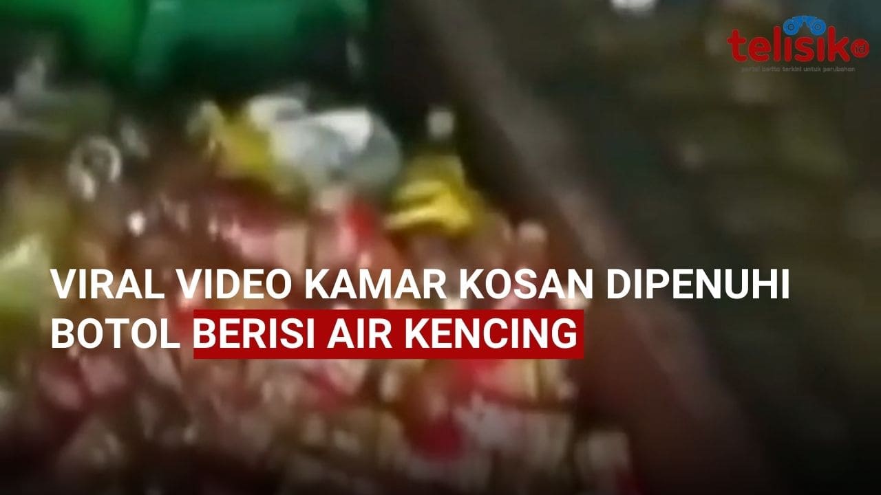 Video: Viral Video Kamar Kosan Dipenuhi Botol Berisi Air Kencing