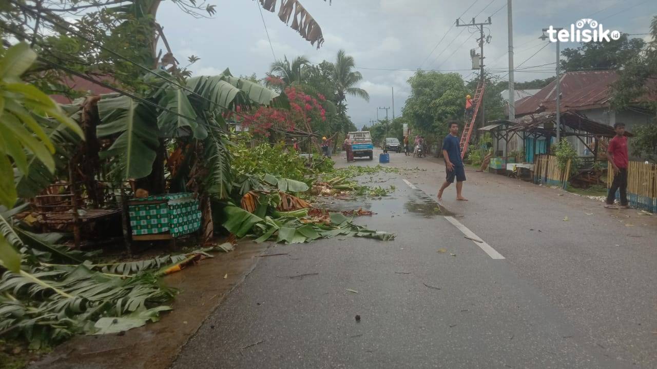 Wakatobi Diterjang Hujan dan Angin Kencang, Sejumlah Rumah Warga Rusak