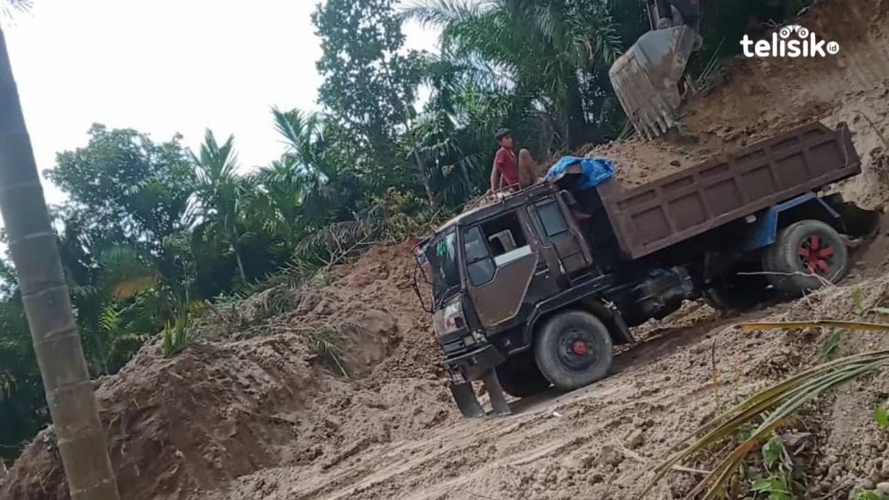 Aktivitas Galian C Diduga Ilegal Beraktivitas di Biru Biru Deli Serdang, Polisi Selidiki